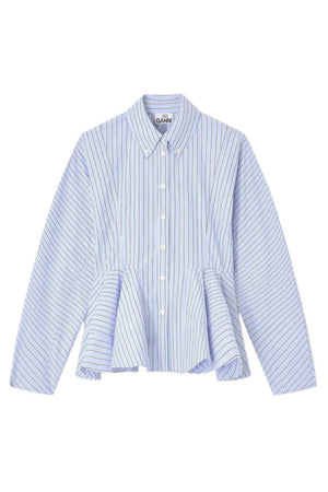 GANNI Camicie Azzurro da donna