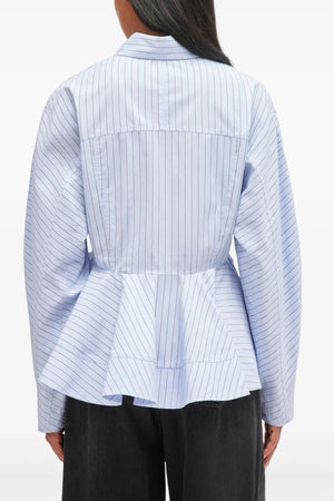 GANNI Camicie Azzurro da donna