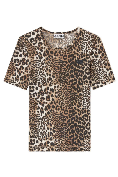 GANNI T-shirt e Polo Marrone da donna