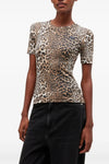 GANNI T-shirt e Polo Marrone da donna