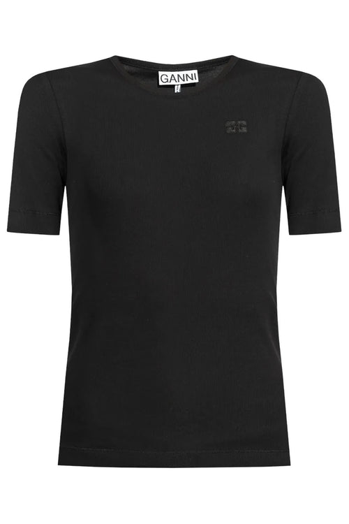 GANNI T-shirt e Polo Nero da donna