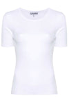 GANNI T-shirt e Polo Bianco da donna