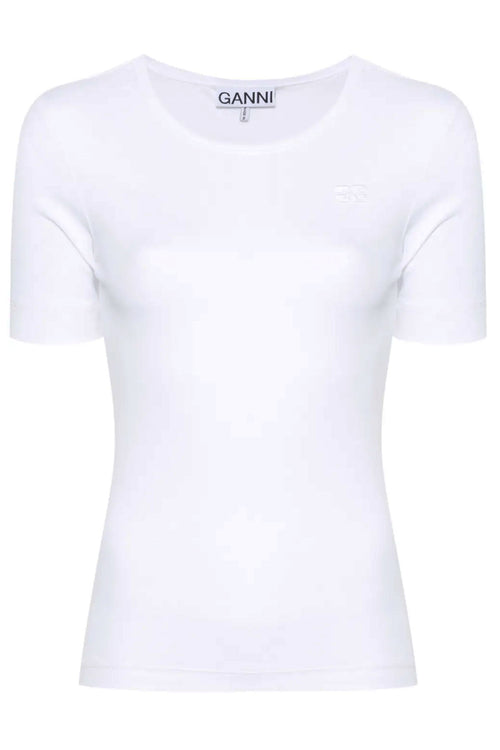 GANNI T-shirt e Polo Bianco da donna