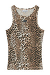 GANNI Top Marrone da donna