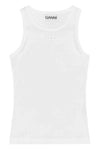 GANNI Top Bianco da donna