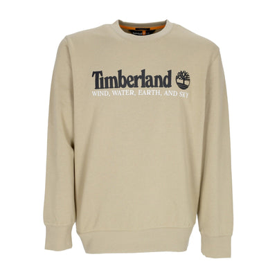 TIMBERLAND Felpa Girocollo Uomo Wwes Crew Neck Bb Lemon Pepper da uomo