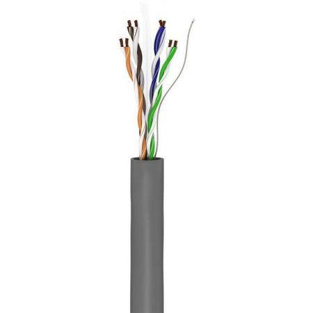 Goobay 93293 cavo di rete Grigio 100 m Cat6 U/UTP [UTP] (Goobay 93293 netv?rkskabel Gr? 100 m C)