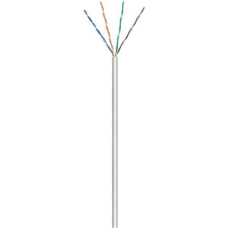 Goobay 93293 cavo di rete Grigio 100 m Cat6 U/UTP [UTP] (Goobay 93293 netv?rkskabel Gr? 100 m C)