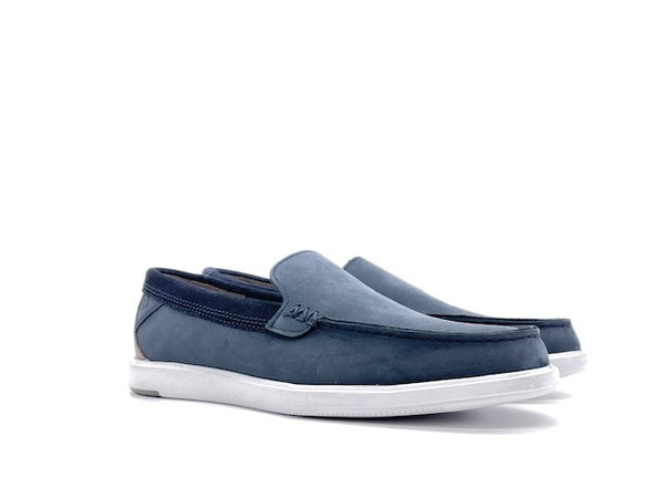 CLARKS Mocassino Uomo Bratton Loafer Navy Nabuk