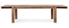 Tavolo Salford allungabile rettangolare, con gambe, piano in legno sheesham, stile design