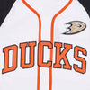 MITCHELL & NESS Casacca Bottoni Uomo Nhl Practice Day Button Front Jersey Anaduc White da uomo