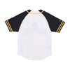 MITCHELL & NESS Casacca Bottoni Uomo Nhl Practice Day Button Front Jersey Bosbru White da uomo