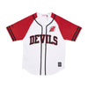 MITCHELL & NESS Casacca Bottoni Uomo Nhl Practice Day Button Front Jersey Nejdev White da uomo