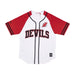 MITCHELL & NESS Casacca Bottoni Uomo Nhl Practice Day Button Front Jersey Nejdev White da uomo