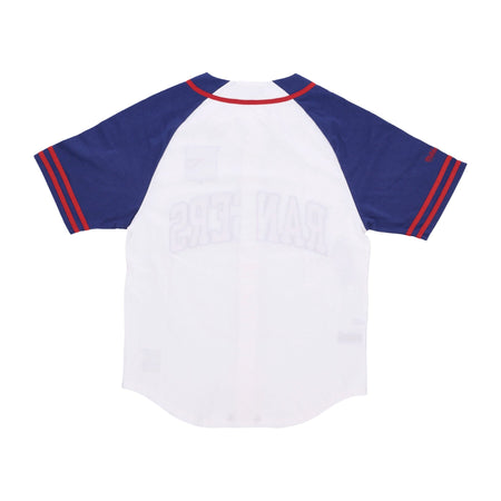 MITCHELL &amp; NESS Casacca Bottoni Uomo Nhl Practice Day Button Front Jersey Neyran White da uomo