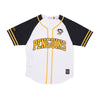 MITCHELL & NESS Casacca Bottoni Uomo Nhl Practice Day Button Front Jersey Pitpen White da uomo