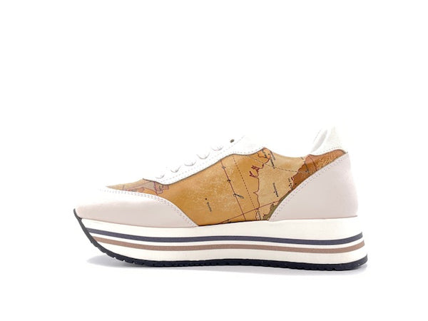 ALVIERO MARTINI 1 Classe Sneakers Donna White Cott