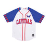 MITCHELL & NESS Casacca Bottoni Uomo Nhl Practice Day Button Front Jersey Wascap White da uomo