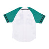 MITCHELL & NESS Casacca Bottoni Uomo Nba Practice Day Button Front Jersey Hardwood Classics Boscel White da uomo
