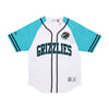MITCHELL & NESS Casacca Bottoni Uomo Nba Practice Day Button Front Jersey Hardwood Classics Vangri White da uomo