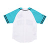 MITCHELL & NESS Casacca Bottoni Uomo Nba Practice Day Button Front Jersey Hardwood Classics Vangri White da uomo