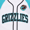 MITCHELL & NESS Casacca Bottoni Uomo Nba Practice Day Button Front Jersey Hardwood Classics Vangri White da uomo