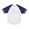 MITCHELL & NESS Casacca Bottoni Uomo Ncaa Practice Day Button Front Jersey Geohoy White da uomo