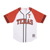 MITCHELL & NESS Casacca Bottoni Uomo Ncaa Practice Day Button Front Jersey Texlon White da uomo