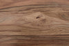 Tavolo Salford allungabile rettangolare, con gambe, piano in legno sheesham, stile design
