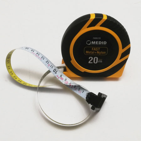 Medid Fast 20mt rotella metrica con nastro flessibile in metallo