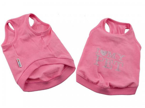 Canotta I Love My Pet