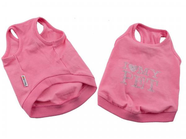 Canotta I Love My Pet