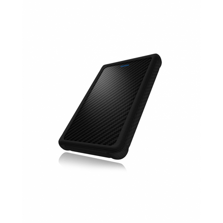 "ICY BOX Case Esterno per SSD/HDD 2-5"" a 1xUSB3.2 Gen1 Host- senza viti- protezione in silicone"