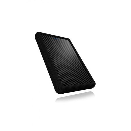 "ICY BOX Case Esterno per SSD/HDD 2-5"" a 1xUSB3.2 Gen1 Host- senza viti- protezione in silicone"