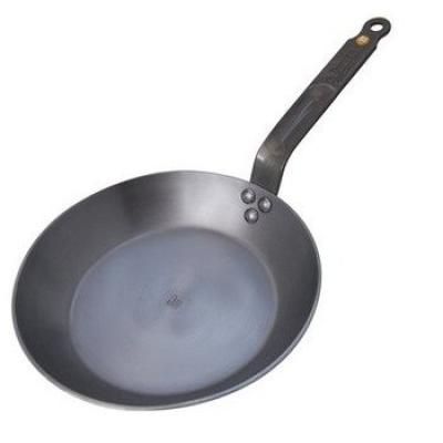 De buyer iron induction frying pan mineral b 24cm (5610 24) debuyer24) debuyer 24) - 154206