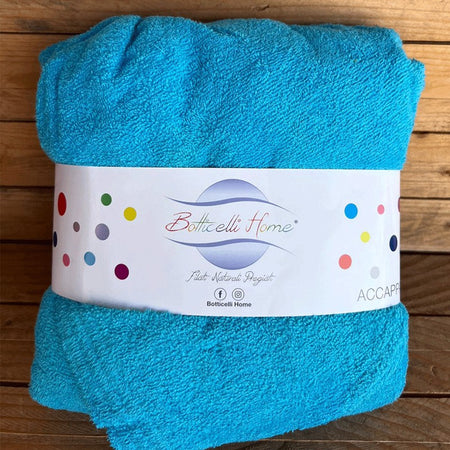 Accappatoio Unisex Botticelli Home in Microspugna di Puro Cotone Ponza
