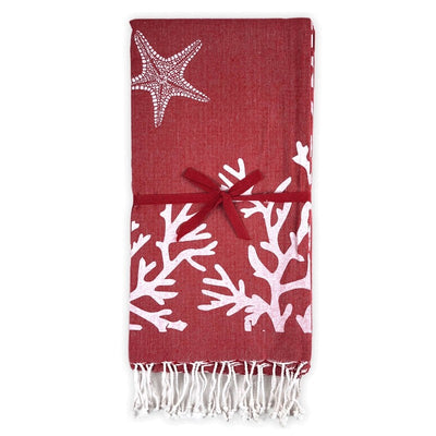 Telo Mare Fouta in cotone Marine