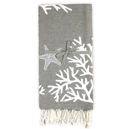 Telo Mare Fouta in cotone Marine