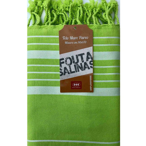 Telo Mare Fouta Cotone Spugna Salinas