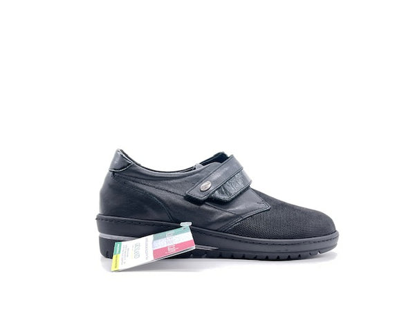 GRUNLAND Scarpe donna con maxi strappo NILE Nero