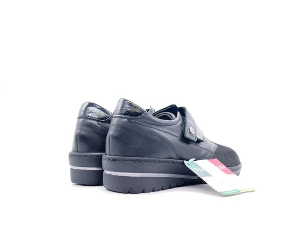 GRUNLAND Scarpe donna con maxi strappo NILE Nero