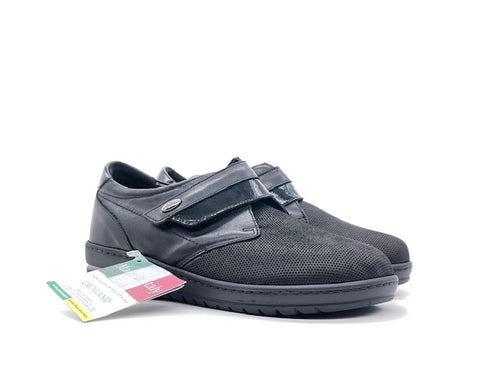 GRUNLAND Scarpe donna con maxi strappo NILE Nero