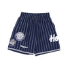 MITCHELL & NESS Pantaloncino Basket Uomo Ncaa Hometown Mesh Short Geohoy Navy da uomo