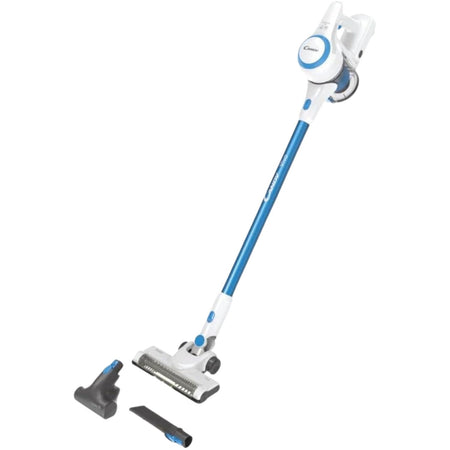 Candy Scopa Elettrica CVIVA20 Ricaricabile Bianco/Blu