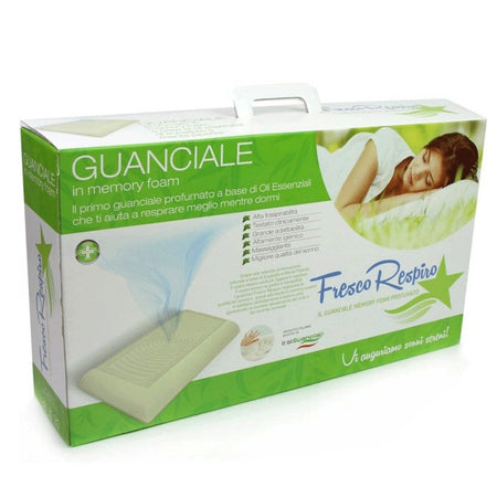 Guanciale Memory Foam Profumato Fresco Respiro