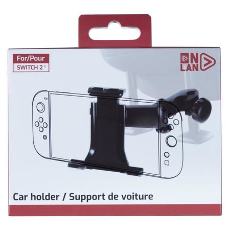 Supporto per auto - ONLAN - Nintendo Switch 2 - Console portatile e tablet da 8'' - Nero