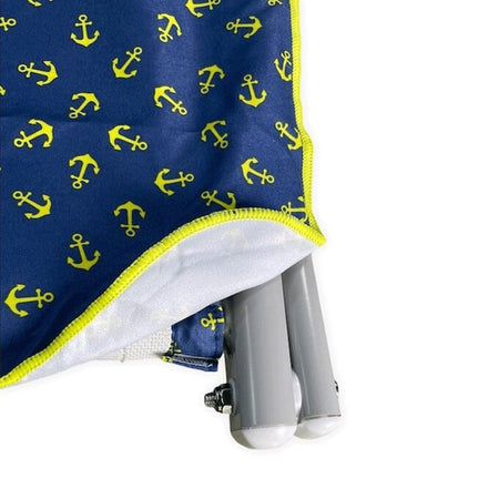 Telo Mare Coprilettino in Microfibra Ancore