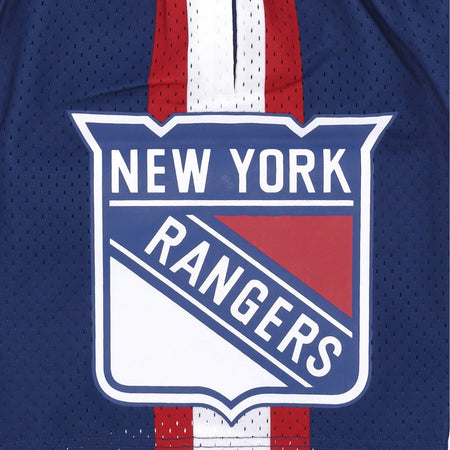 MITCHELL &amp; NESS Pantaloncino Tipo Basket Uomo Nhl Hometown Mesh Short Neyran Navy da uomo