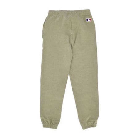 NEW ERA Pantalone Tuta Felpato Uomo Mlb Emb Logo R Jogger Neyyan Washed Khaki da uomo