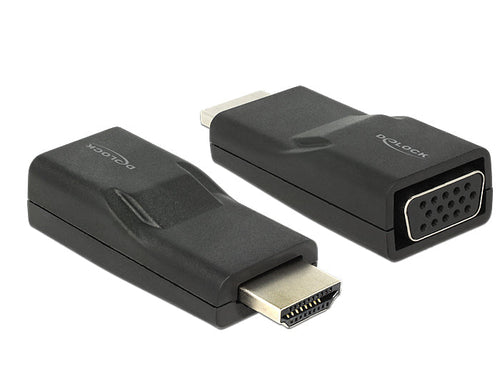 DeLOCK HDMI/VGA Nero
